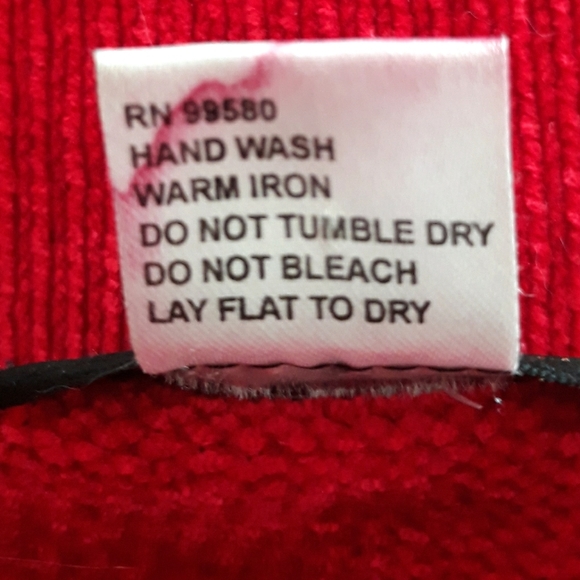 Vintage Red and Black Animal Print Cardigan - Size XL Full Zip Sweater - Picture 5 of 7